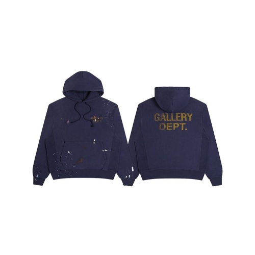갤러리 디파트먼트 FW25 남성 GD 페인트 로고 후디 GPH-50044 LHGY