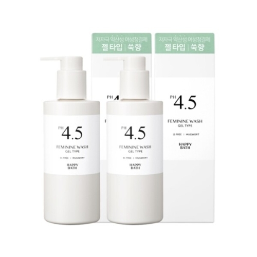 해피바스 PH 4.5 약산성 쑥 버블 여성청결제 300ml