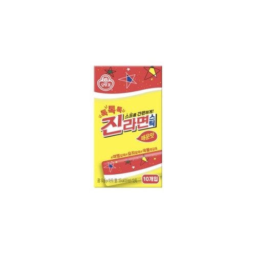 오뚜기 톡톡톡 진라면 스틱 매운맛 50g(5gx10입)
