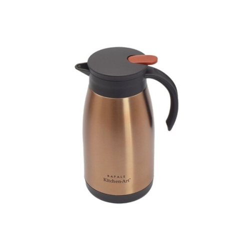 키친아트 뉴 골드메탈 스텐 보온포트 1L