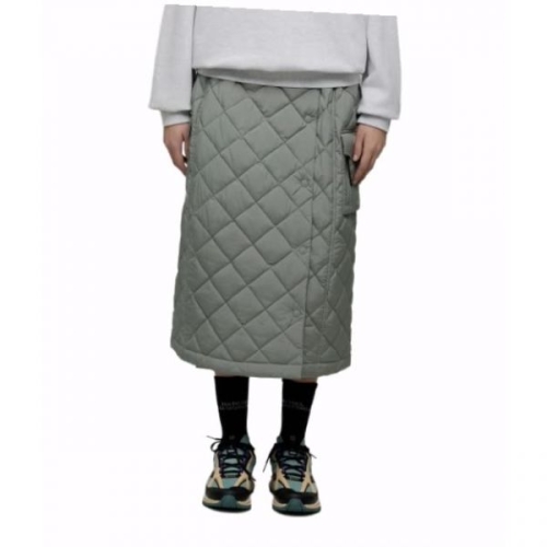 내셔널지오그래픽 N244WSK110 여성 엘크 패딩 롱기장 스커트 LIGHT JADE N244WSK110111