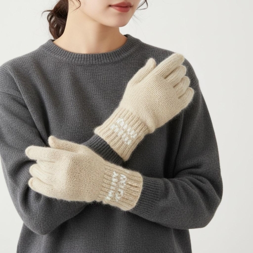 미우미우 울 모헤어 장갑 5GG196 2CQD F0031