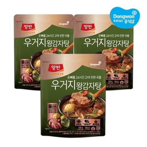 동원F&B  양반 우거지왕감자탕 700g