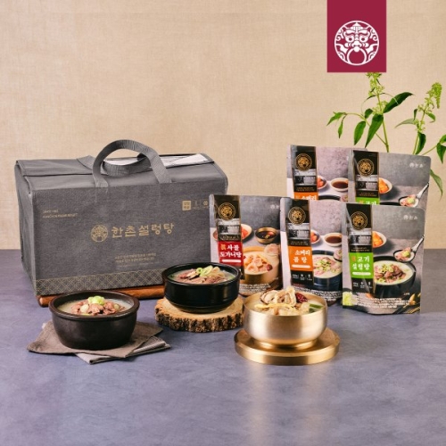 한촌설렁탕  더블랙 프리미엄 혼합선물세트 2호