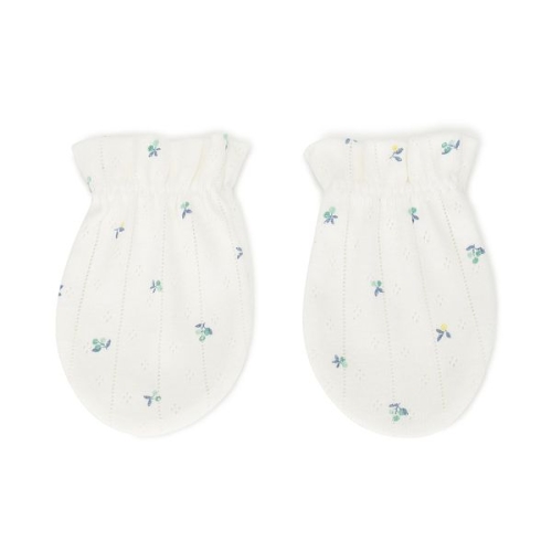 블루독베이비 B B MN 리프플라워손싸개 4617000803 출산/선물/배내저고리