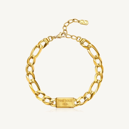 수앤진골드  파인골드 체인 팔찌 18.75g