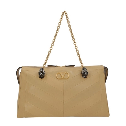 발렌티노 쉐브론 패치워크 가죽 체인 숄더백 8W2B0S70 UYFDN3