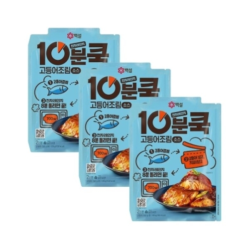 백설 10분쿡 고등어조림소스 120g