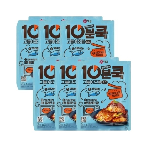 백설 10분쿡 고등어조림소스 120g
