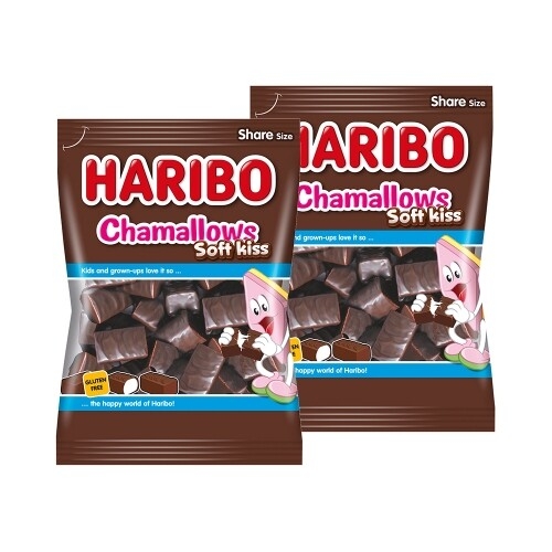하리보  초코 마쉬멜로우 소프트키스 200g