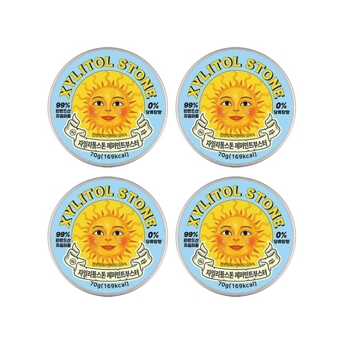 자일리톨 스톤 페퍼민트 부스터 70g