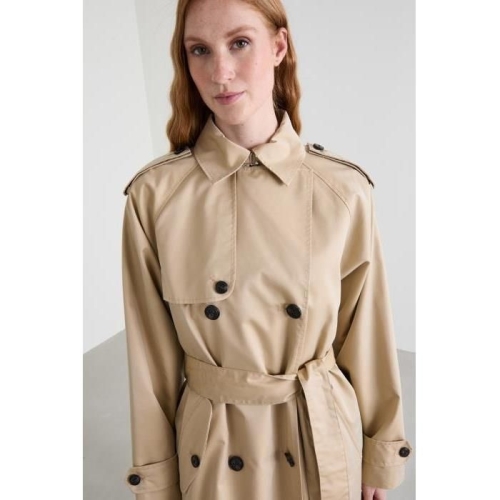 막스마라 인트렌드 더블브레스트 오버사이즈 트렌치코트 6026014302001