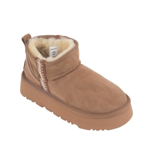 오즈어그웨어 어덜트 시드니 플랫폼 울트라 미니부츠 브라운 OZWCF4TSSF11BRO