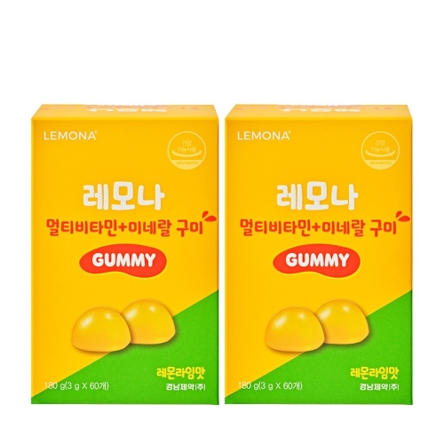 레모나 멀티비타민 미네랄 구미 60구미