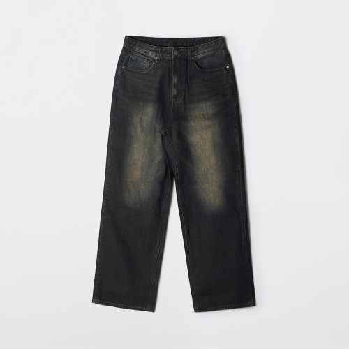 스파오 WARM 와이드 진 VINTAGE BLACK SPTJG11C51