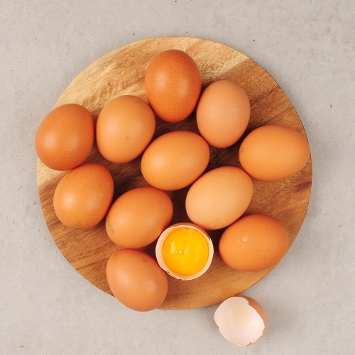 명가일품  난각번호 1번 자연방사 홍삼먹은 유정란 홍삼란 20구