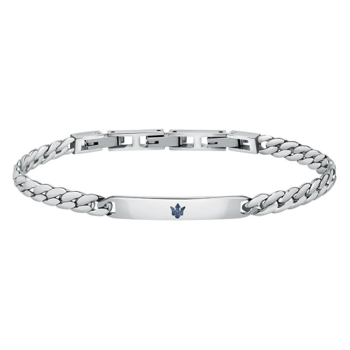 마세라티  남성용 아이코닉 팔찌 JM222AVD05 실버 팔찌 랜덤 주얼리 박스 220mm