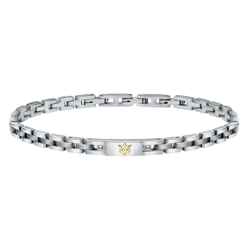 마세라티  남성용 아이코닉 팔찌 JM420ATH05 실버 팔찌 랜덤 주얼리 박스 220mm