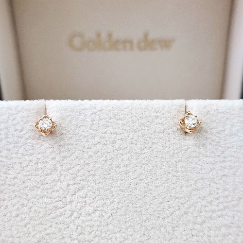 골든듀  메리벨 핑크골드 귀걸이 211400151-PG