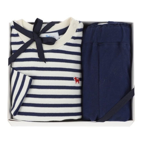 블루독베이비 26/SS NY 블루독 상하세트 4617067211 실내복 아가옷 백일 돌 조카 선