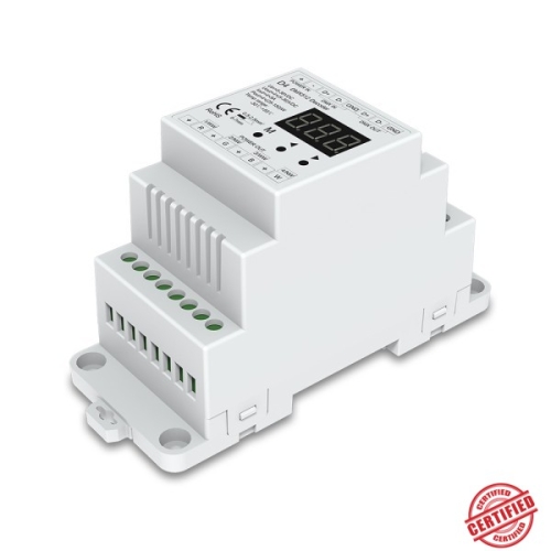 디코  프로모션 4 채널 CVDMX512 더 DC5-36V 입력 5A 출력 디스플레이 dmx 주소 설정