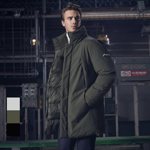 닉스 피 피 남성 롱 패딩 점퍼_PPD01M