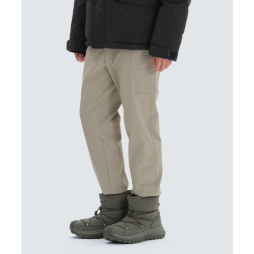 스노우피크 라고 기모 카고 조거 팬츠S24WUTPT38 블랙