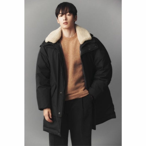 에피그램 메리노 롱 후드 구스다운 ERUCW24411