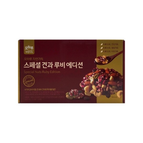 오하루자연가득  자연가득 스페셜견과 루비에디션 20g 25개입