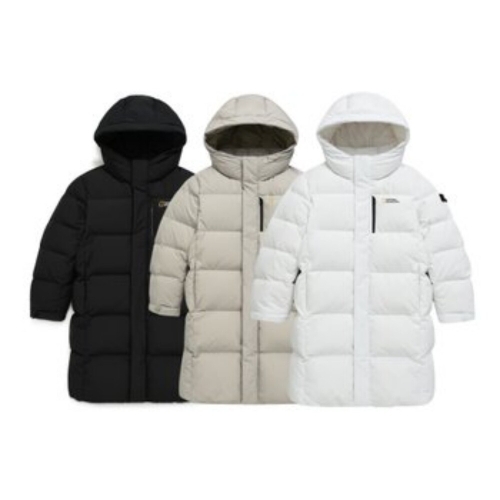 내셔널지오그래픽키즈 키즈 카이만 구스 롱다운 K234UDW930