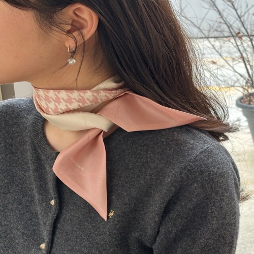 핑크 하운드투스 롱 스카프 JASC6E520P1