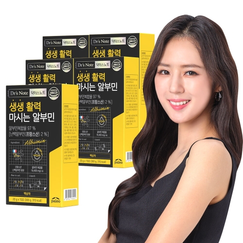 닥터스노트 생생 활력 마시는 알부민 20g 15포