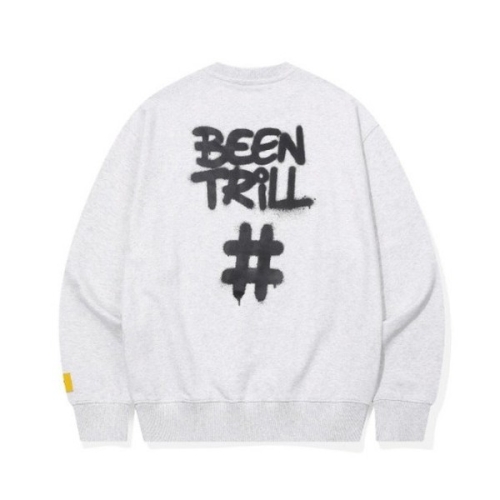 수프 빈트릴긴팔티 VQA BA251RM004IG 레이 해시태그 맨투맨 아이스 그레이