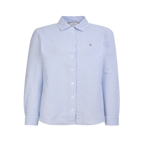 헤지스레이디스 옥스포드 스트라이프 셔츠 HSSH6AC14