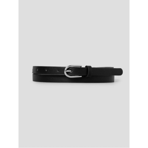 에잇세컨즈 15mm 라운드 버클 벨트 블랙 35618OWYA5