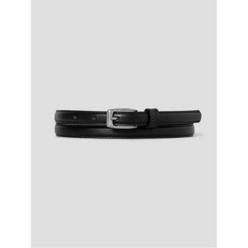 에잇세컨즈 리얼레더 15mm 사각 벨트 블랙 35618OWY15