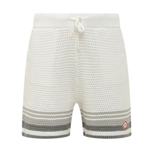 카사블랑카 숏팬츠 MSP26KW934 01 WHITE GREY