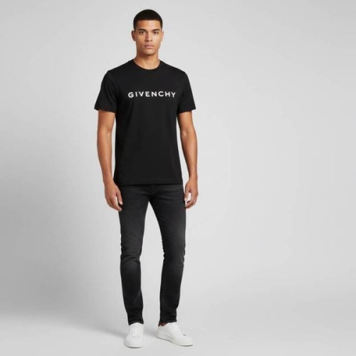 지방시 ARCHETYPE 남성 티셔츠 BM716G3YAC 001 1552799