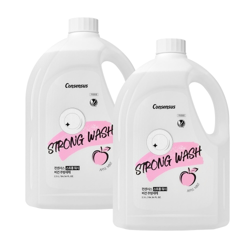 컨센서스 스트롱 워시 비건 주방세제 애플민트향 2.5L