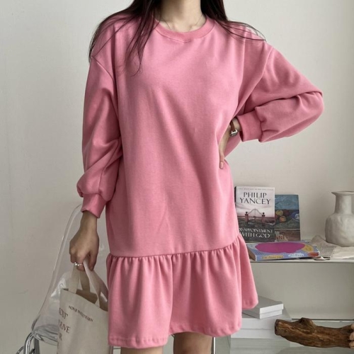 아이우먼 위드러블리플레어원피스 YYV095M512 빅사이즈