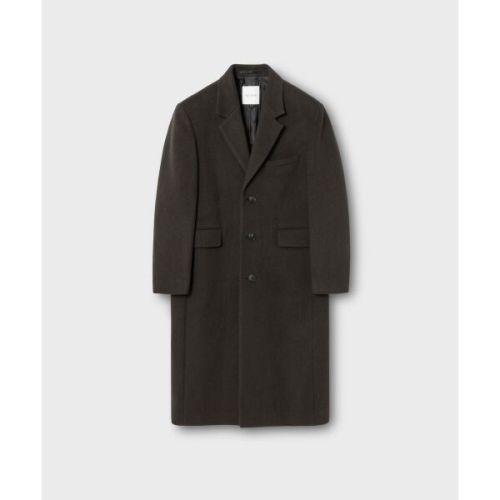 넌블랭크 NONBLANK x패션플래닛 싱글 롱 코트_DARK BROWN NJCTFP700940 2818037