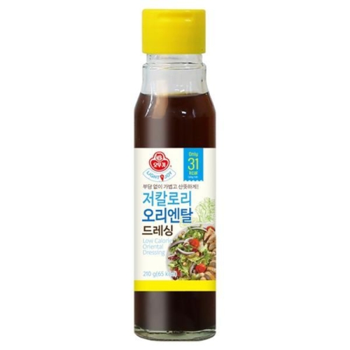 LIGHT&JOY 오리엔탈 저칼로리 드레싱 210g