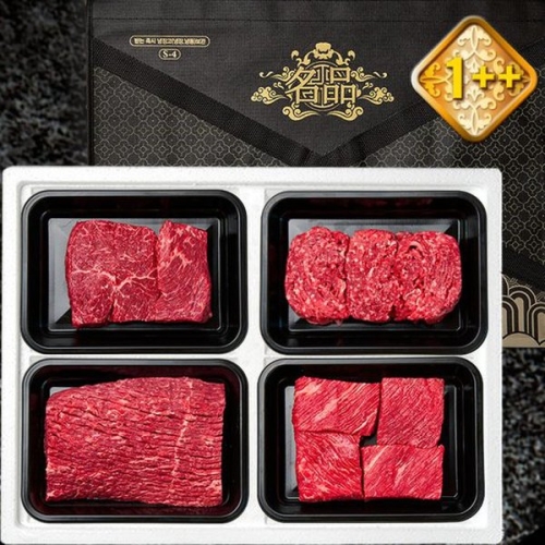 하누와우  1++등급 정육모둠 국불산장 500 선물세트 2kg