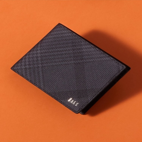 닥스 남성 에든버러 블랙 PVC 체크패턴_DBWA5F093BK