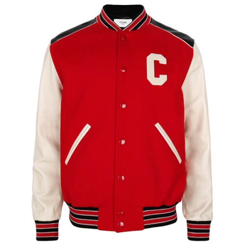 셀린느 레드 클래식 테디 울 오버 자켓 2V56D896C 27ED