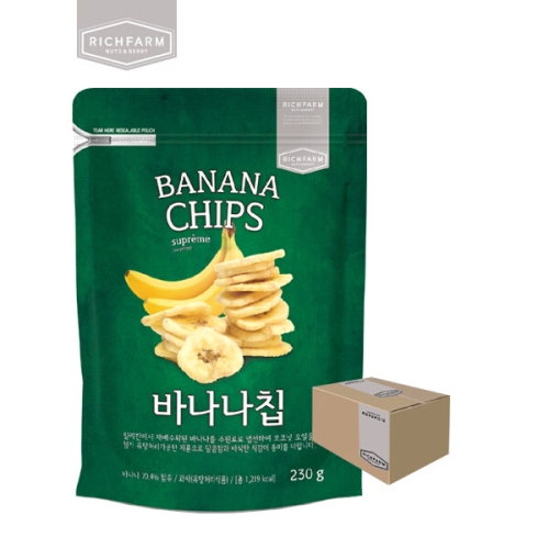 리치팜너트  바나나칩 230g