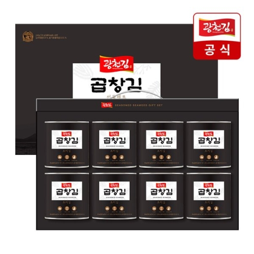 광천김  곱창캔김 선물세트 30g