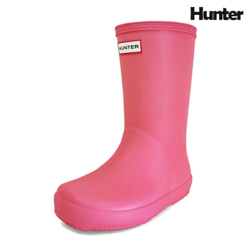 헌터  키즈 오리지널 퍼스트 클래스 레인부츠 장화 브라이트핑크 KFT5094RMA-RBP