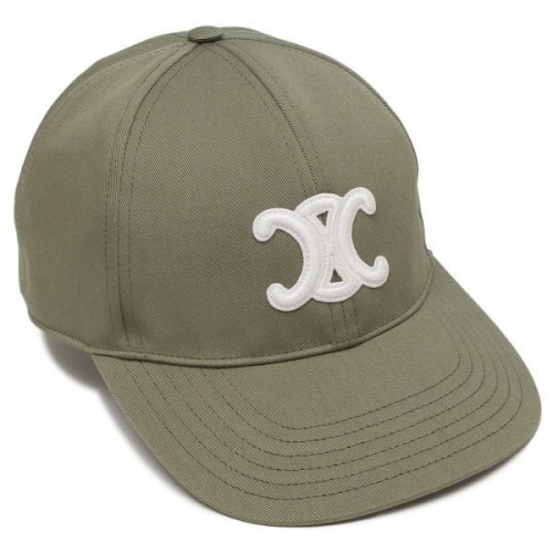 셀린느 워시드 코튼 트리옹프 베이스볼 캡 145970313