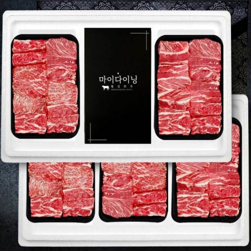 횡성한우협동조합  마이다이닝 1등급 횡성한우 찜갈비 선물세트 3.5kg